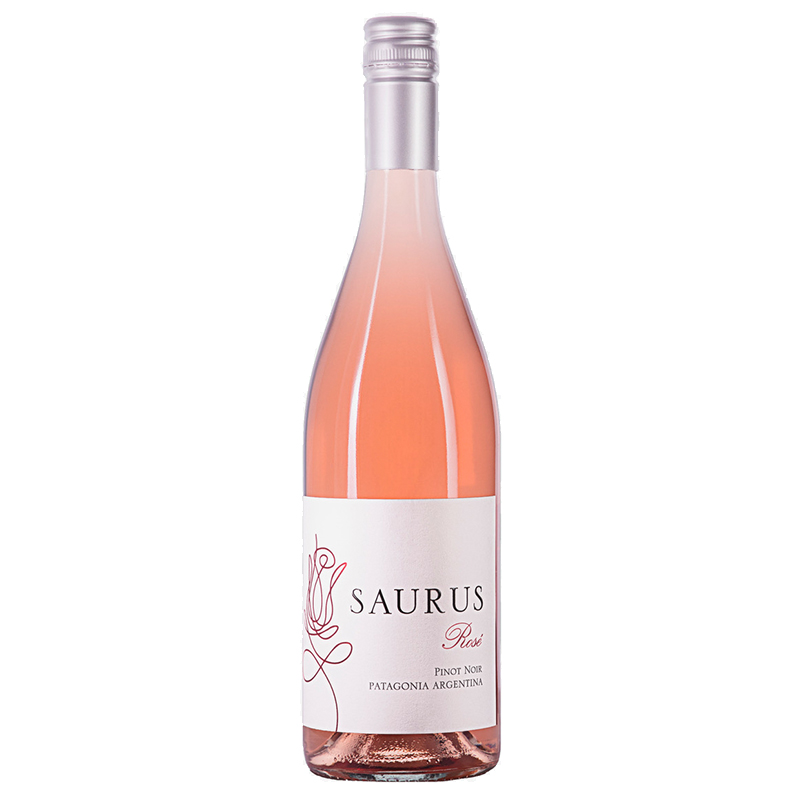 Vino rosado de Argentina Saurus Pinot Noir Rosé