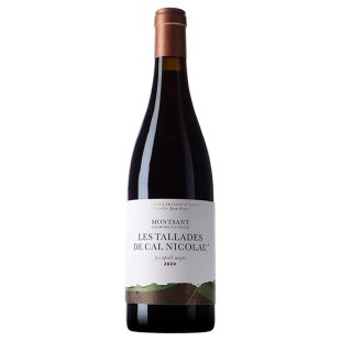 Botella de Les Tallades de Cal Nicolau, vino tinto de Orto Vins